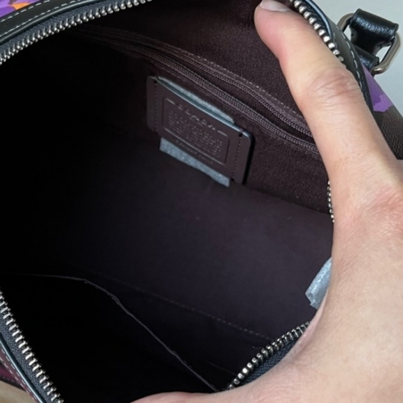 ✅Coach Set rowan satchel crossbody signature canvas + matching wallet - Picture 4 of 8